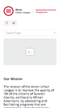 Mobile Screenshot of akronurbanleague.org
